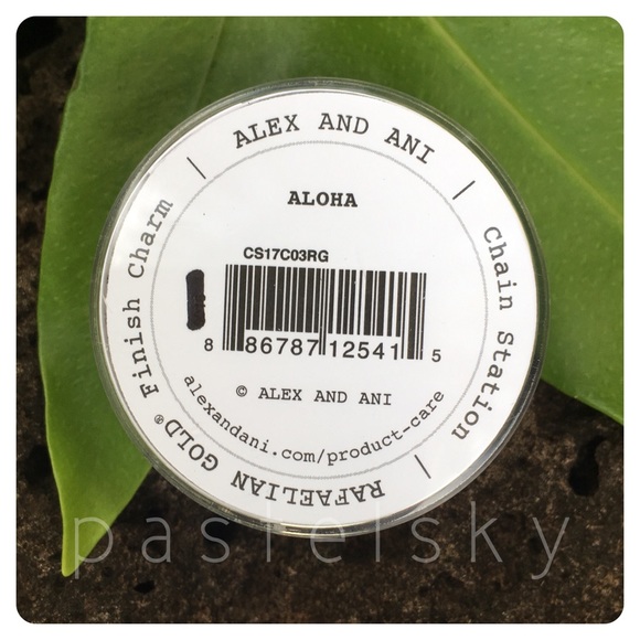 🆕 ALEX AND ANI gold aloha hawaii charm - Picture 2 of 4